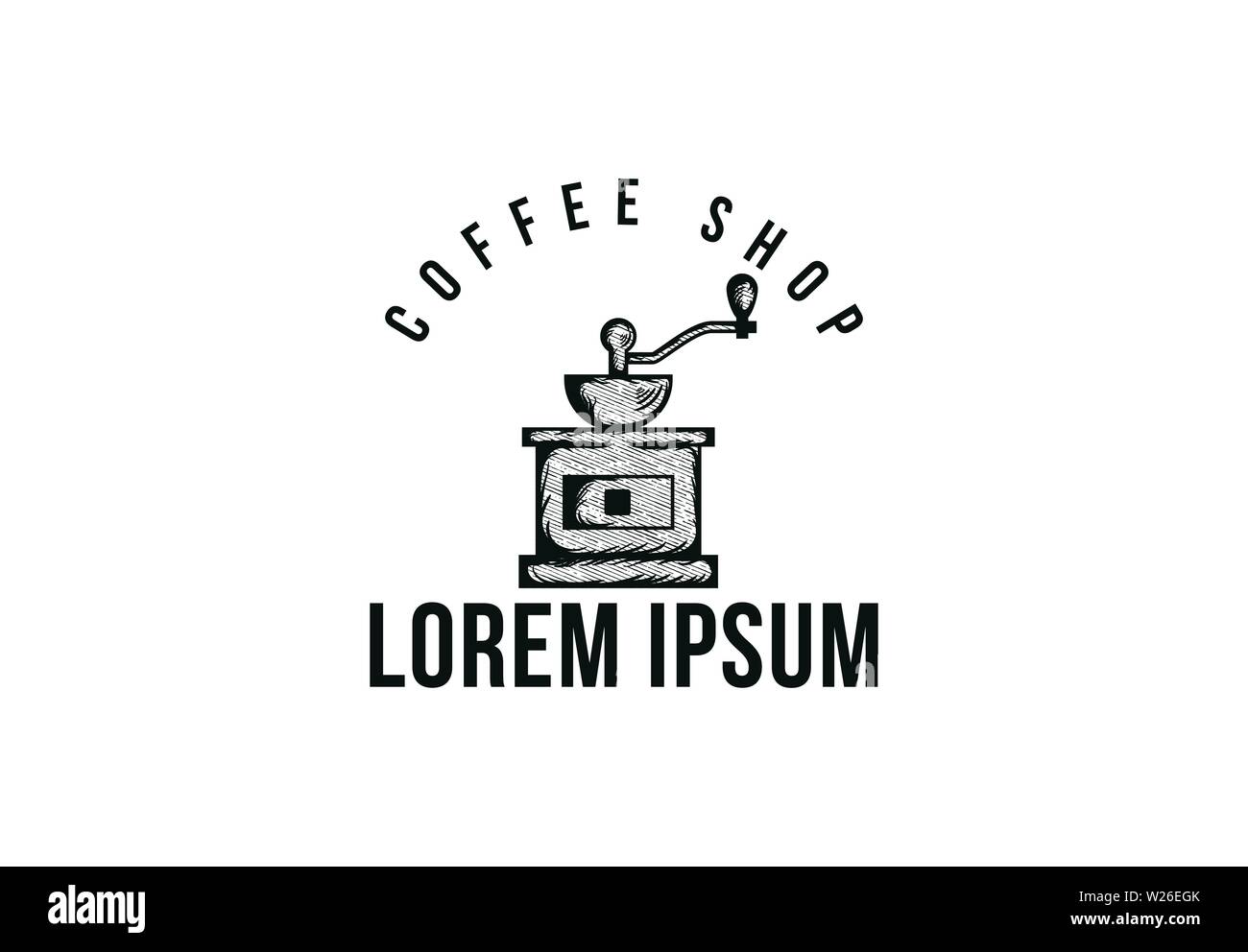 coffee roaster, vintage coffee logo Stock Vector Image & Art Alamy