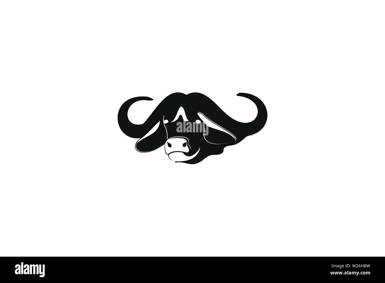 Head Bull Cow Logo Designs Inspiration Isolated on White Background ...