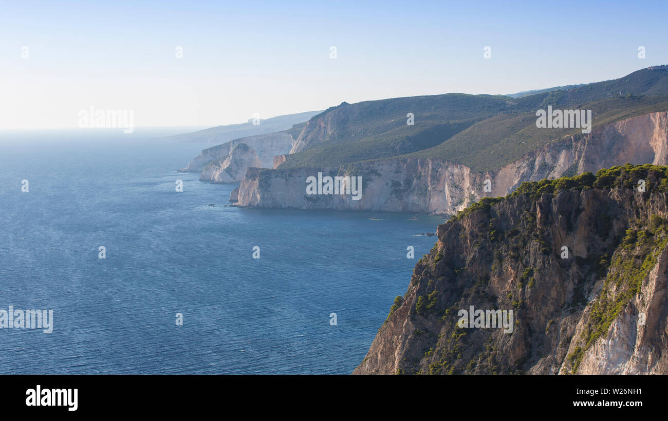 Keri cliffs on zakynthos island hi-res stock photography and images - Alamy