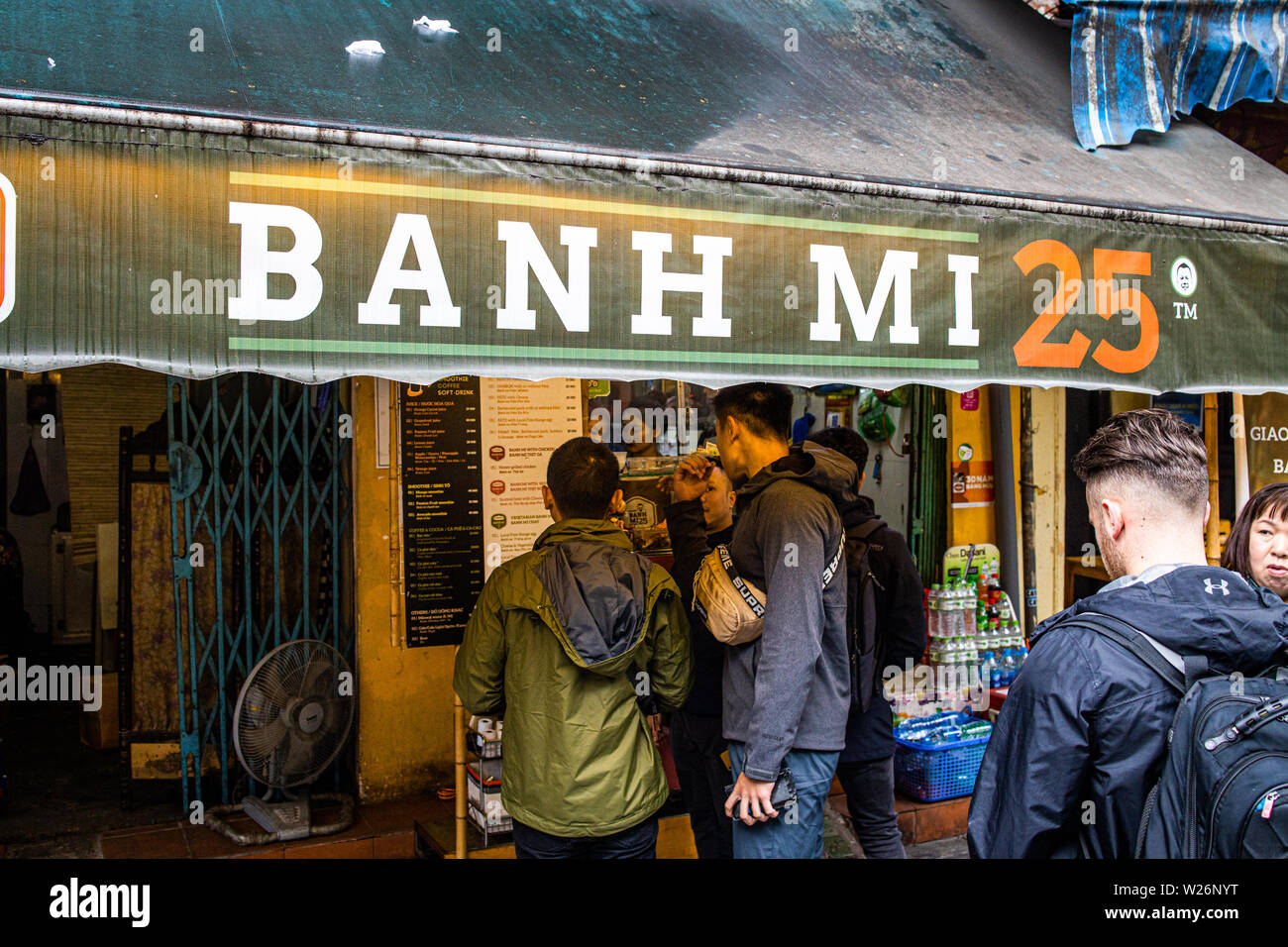 Banh Mi 25, Hanoi, Vietnam Stock Photo