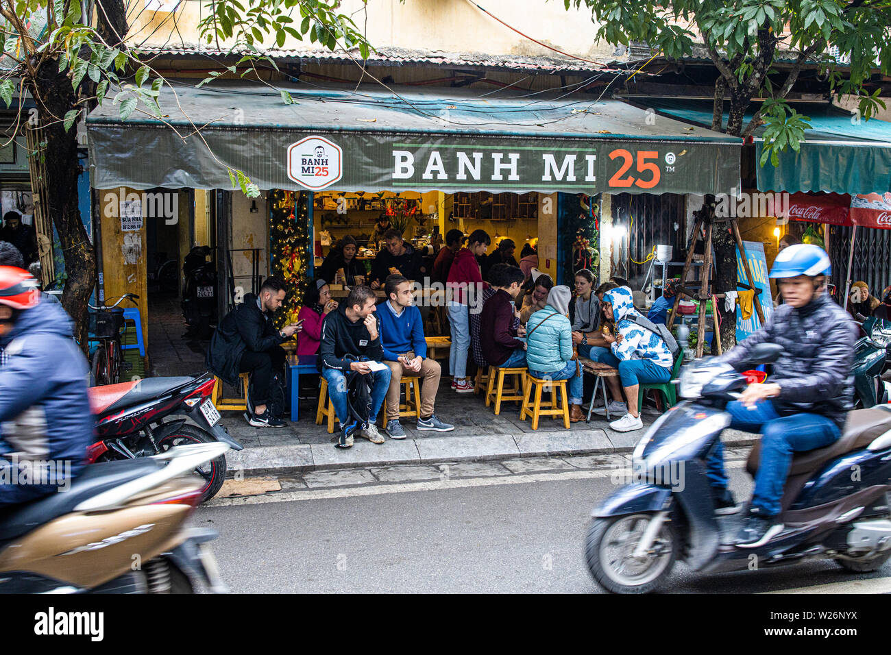Banh Mi 25, Hanoi, Vietnam Stock Photo