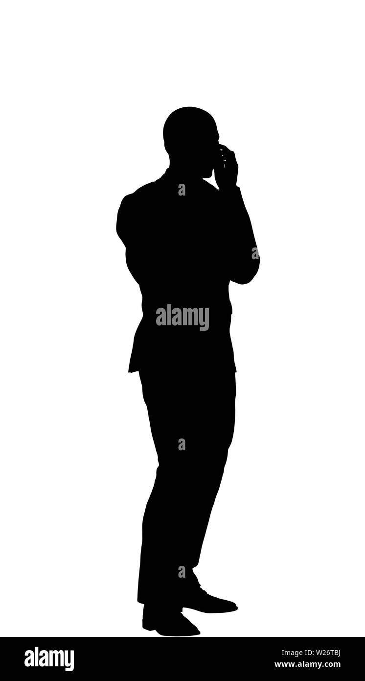 cutout speaking on the phone, person png, Easy to use Stock Photo