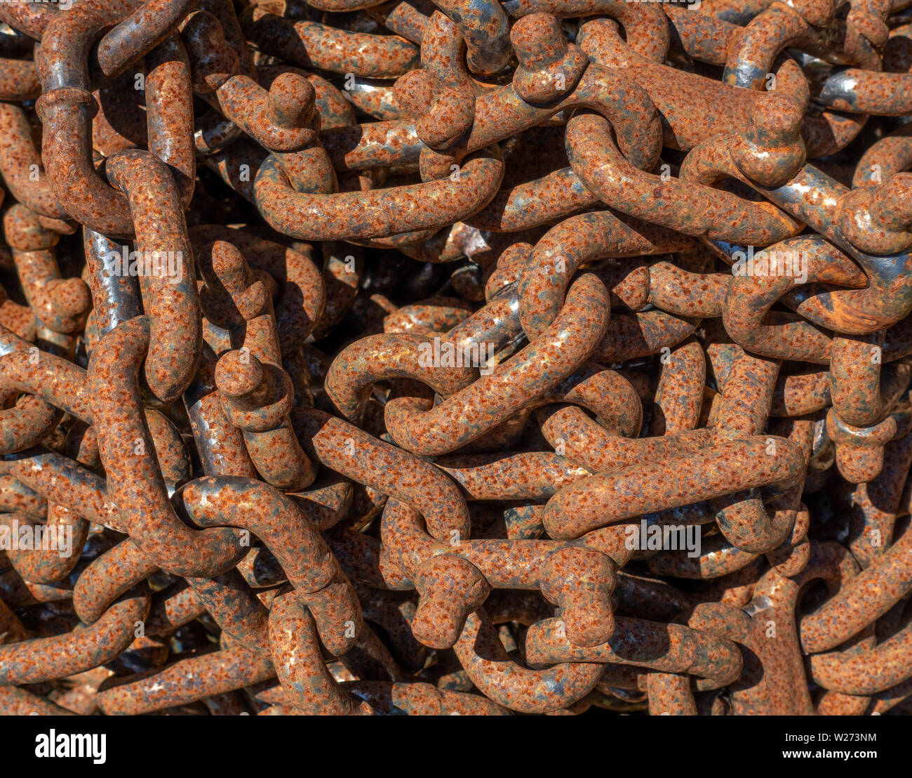 Safety of industry chain hires stock photography and images Alamy