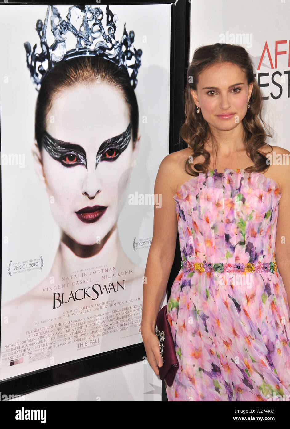 LOS ANGELES, CA. November 11, 2010: Natalie Portman at the Los Angeles