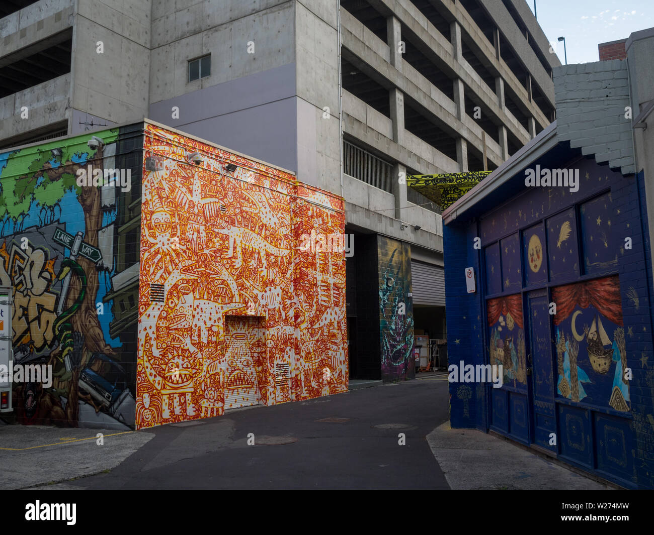 Hobart street art Stock Photo Alamy