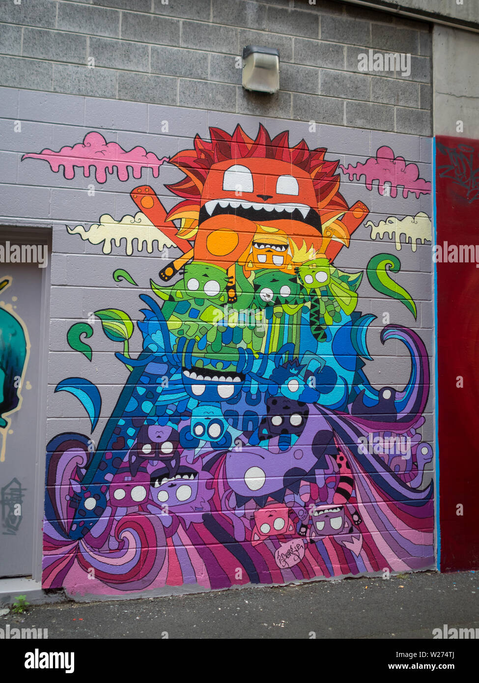 Hobart street art Stock Photo Alamy