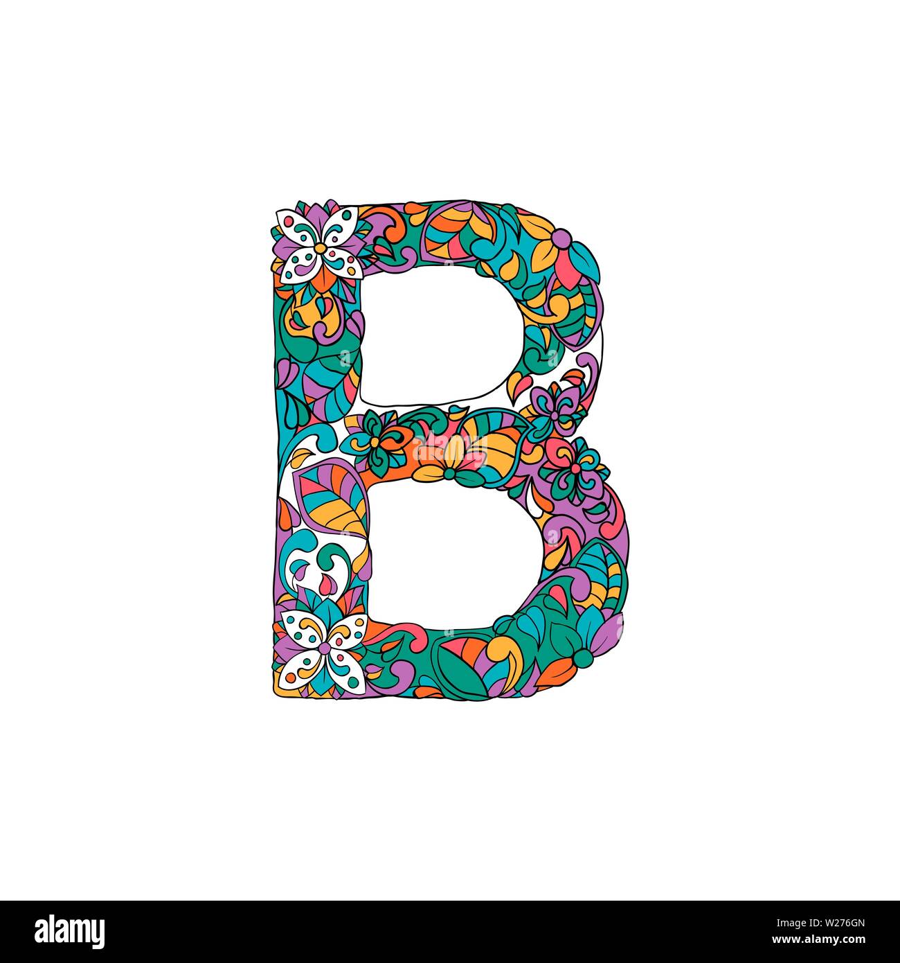 Discover more than 159 decorative letter b super hot seven.edu.vn