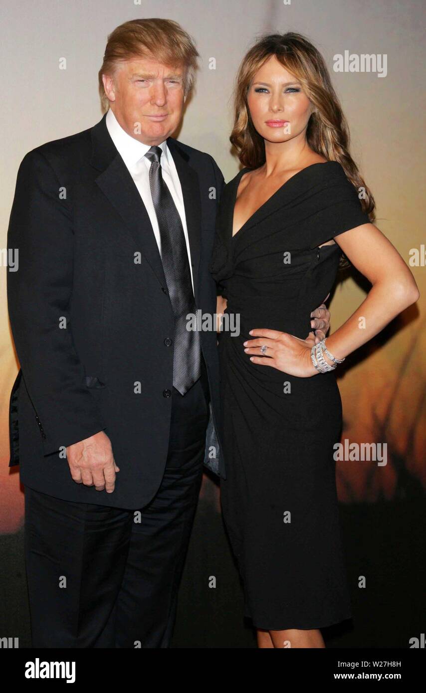 Melania trump 2008 hi-res stock photography and images - Alamy