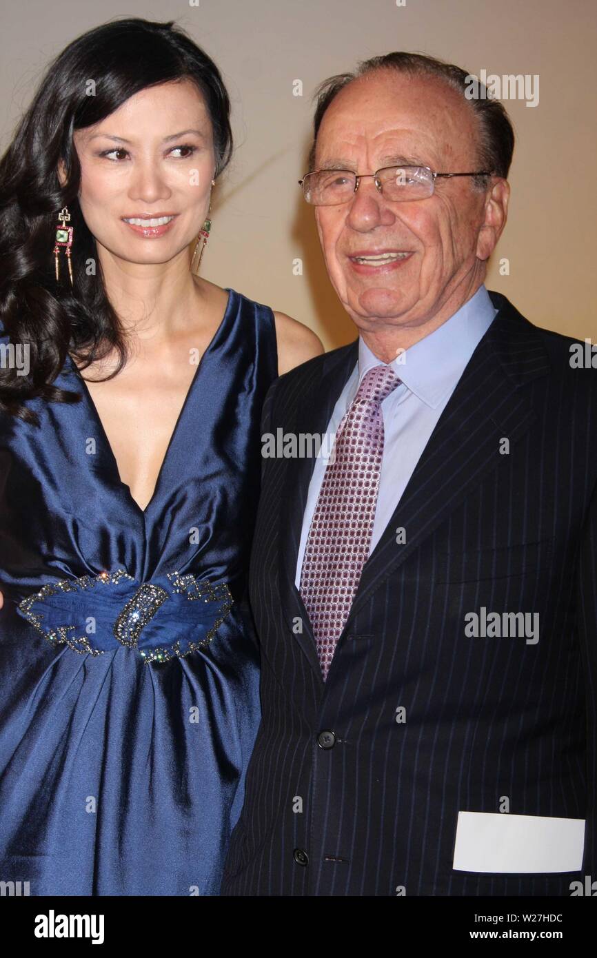 Rupert Murdoch & wife Wendi 2008 Photo By John Barrett/PHOTOlink.net