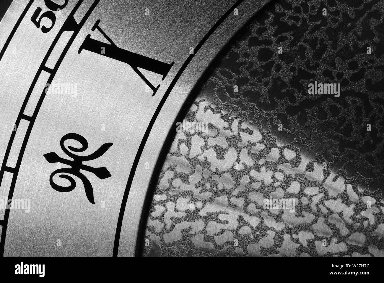 Clock face Black and White Stock Photos & Images - Alamy