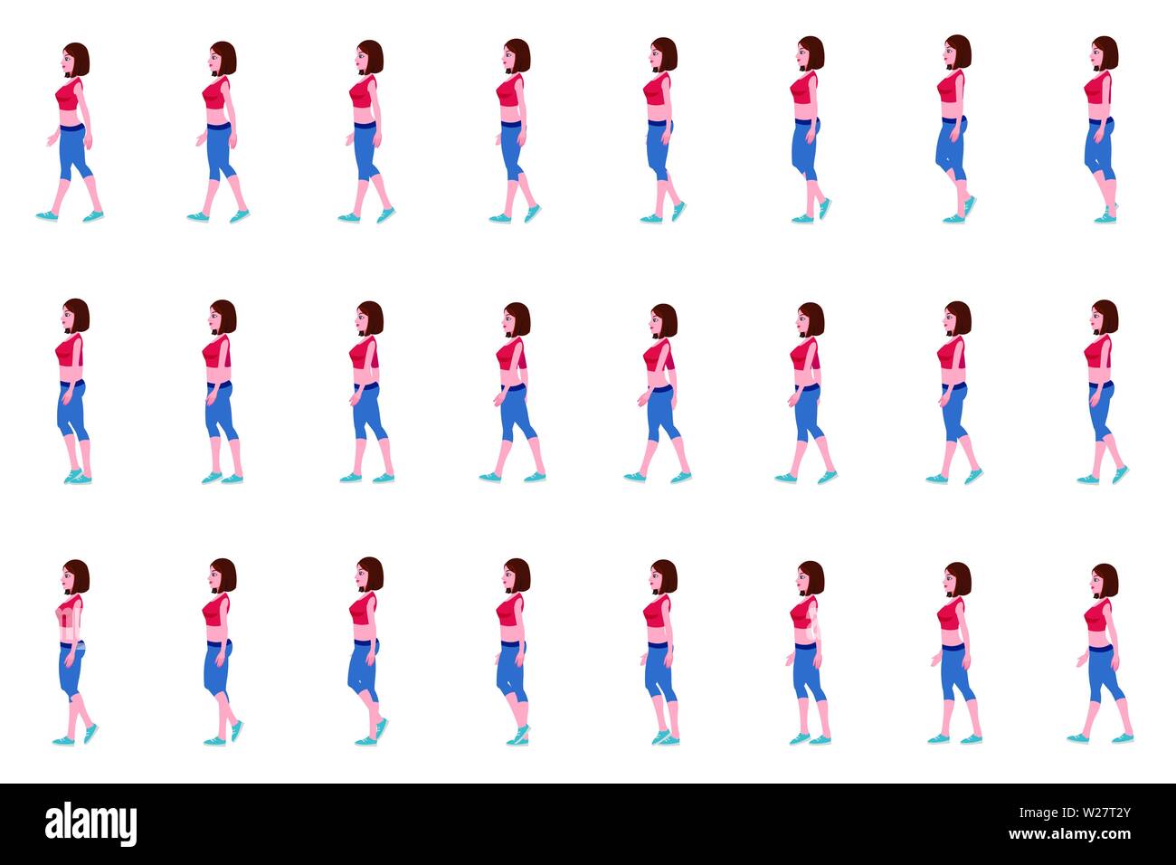 walking animation sprite