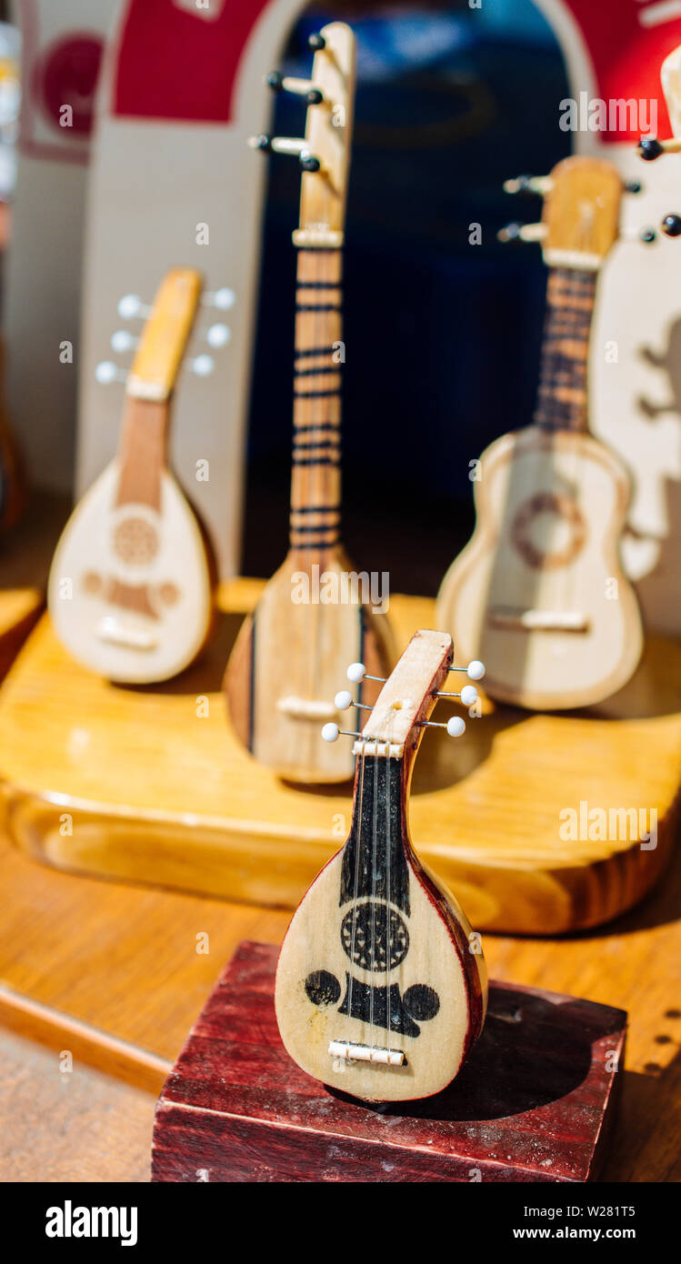 Classic stringed musical instrument Ud in view Stock Photo Alamy