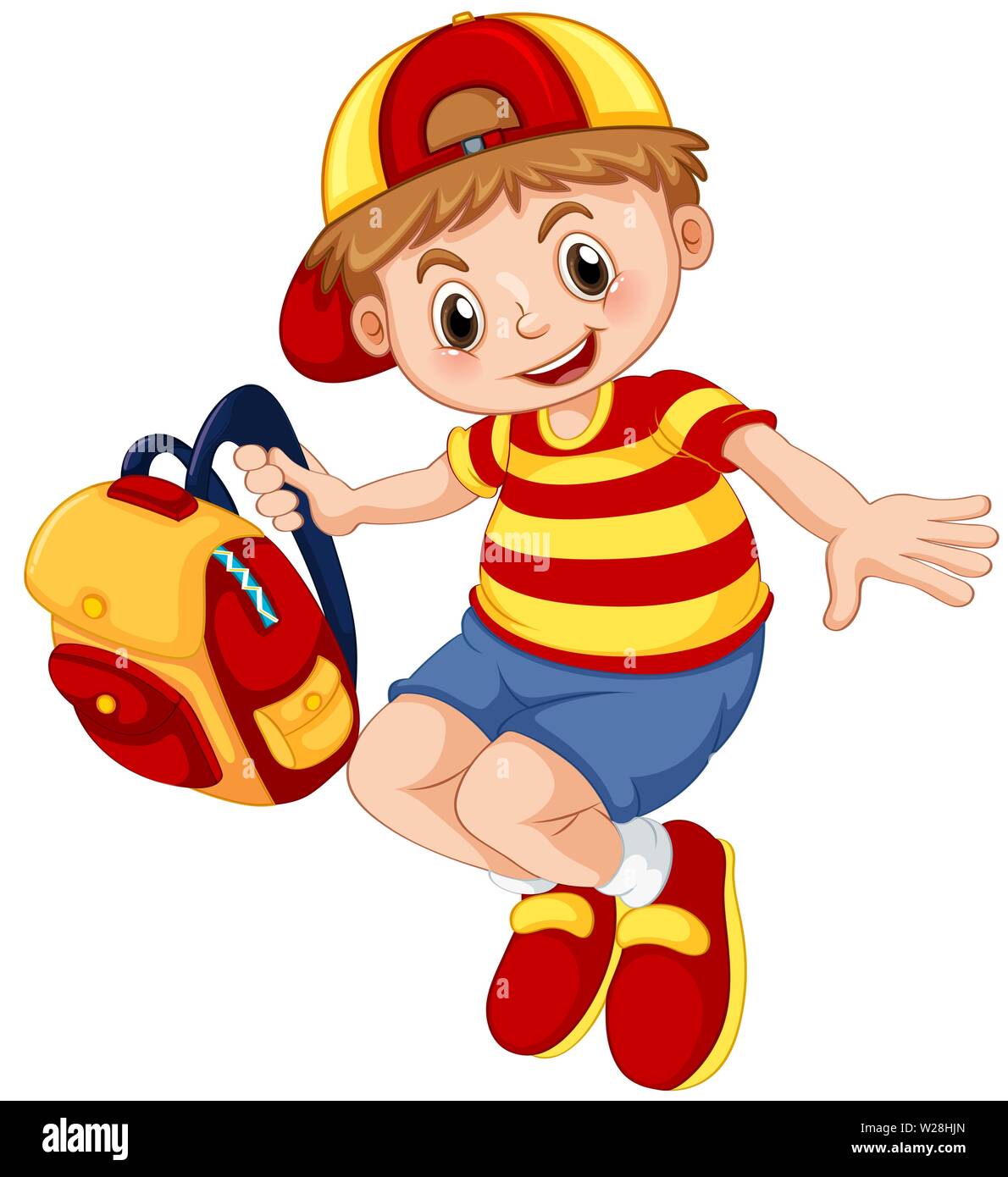 A cute boy character illustration Stock Vector Image & Art - Alamy