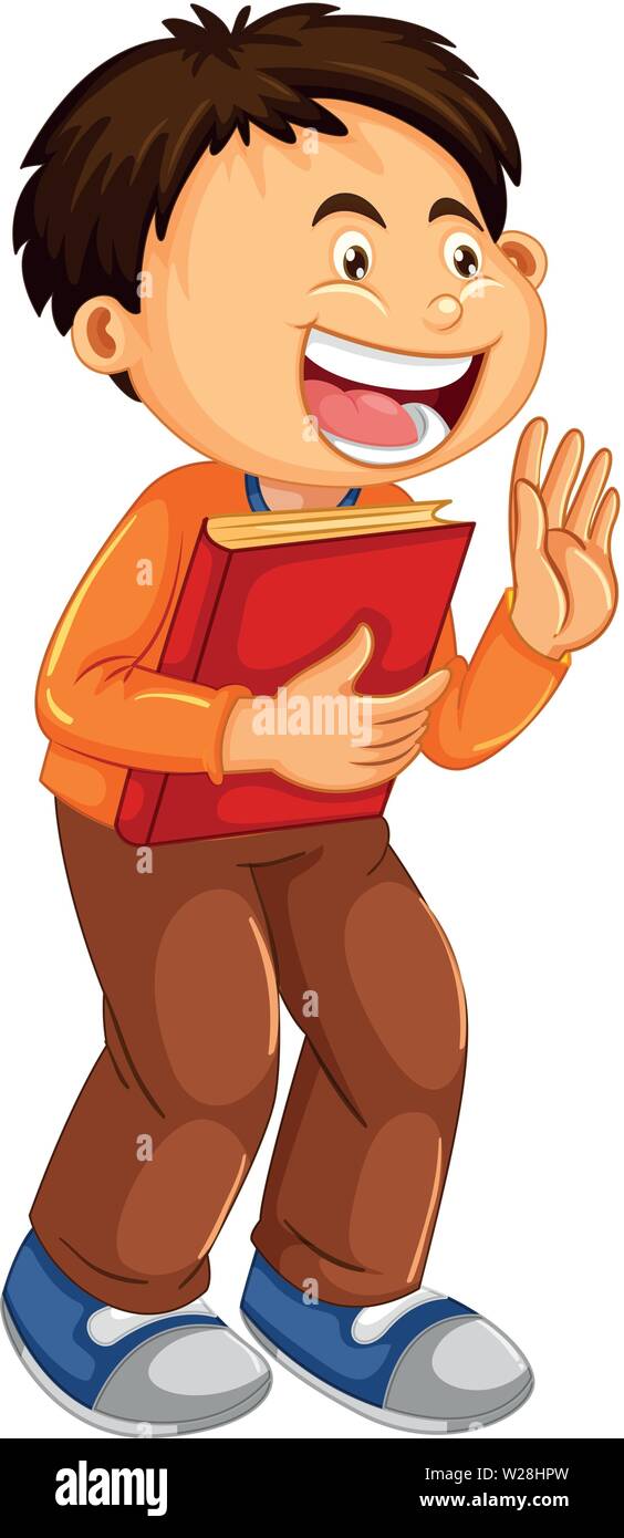A cute boy character illustration Stock Vector Image & Art - Alamy