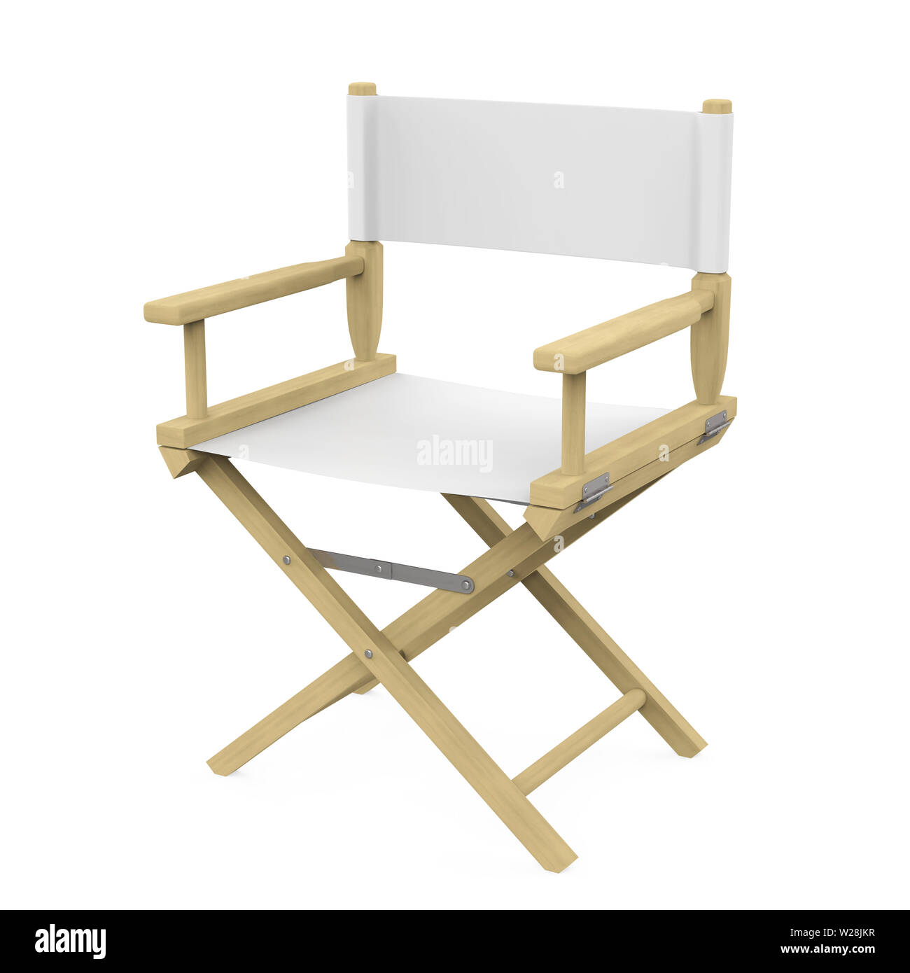 Movie Director Chair Isolated Stock Photo Alamy