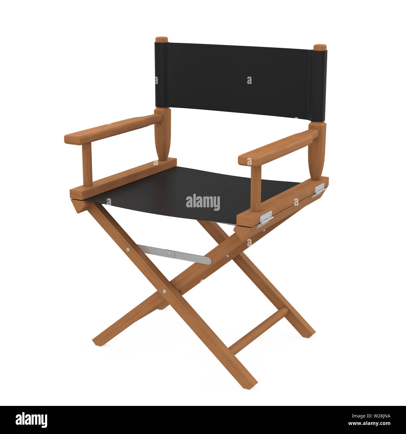 Movie Director Chair Isolated Stock Photo Alamy