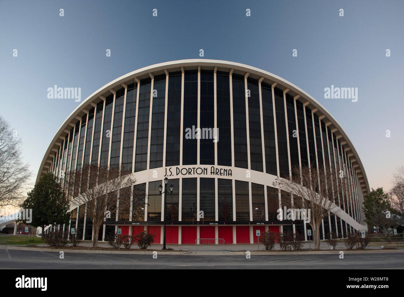 RALEIGH, NC, USA December 22, 2018 J.S. Dorton Arena is an multipurpose sports and