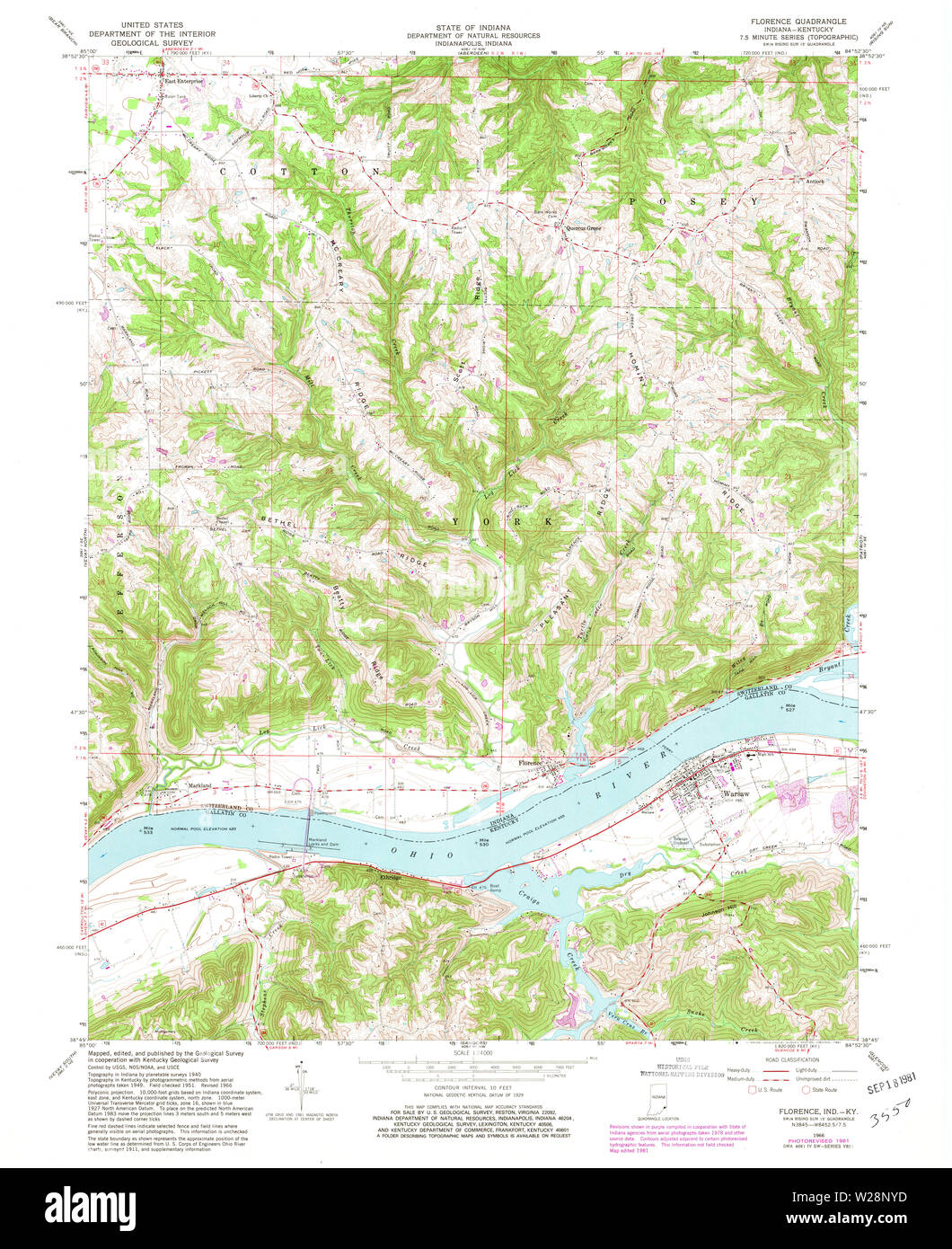 Indiana 1966 hi-res stock photography and images - Alamy