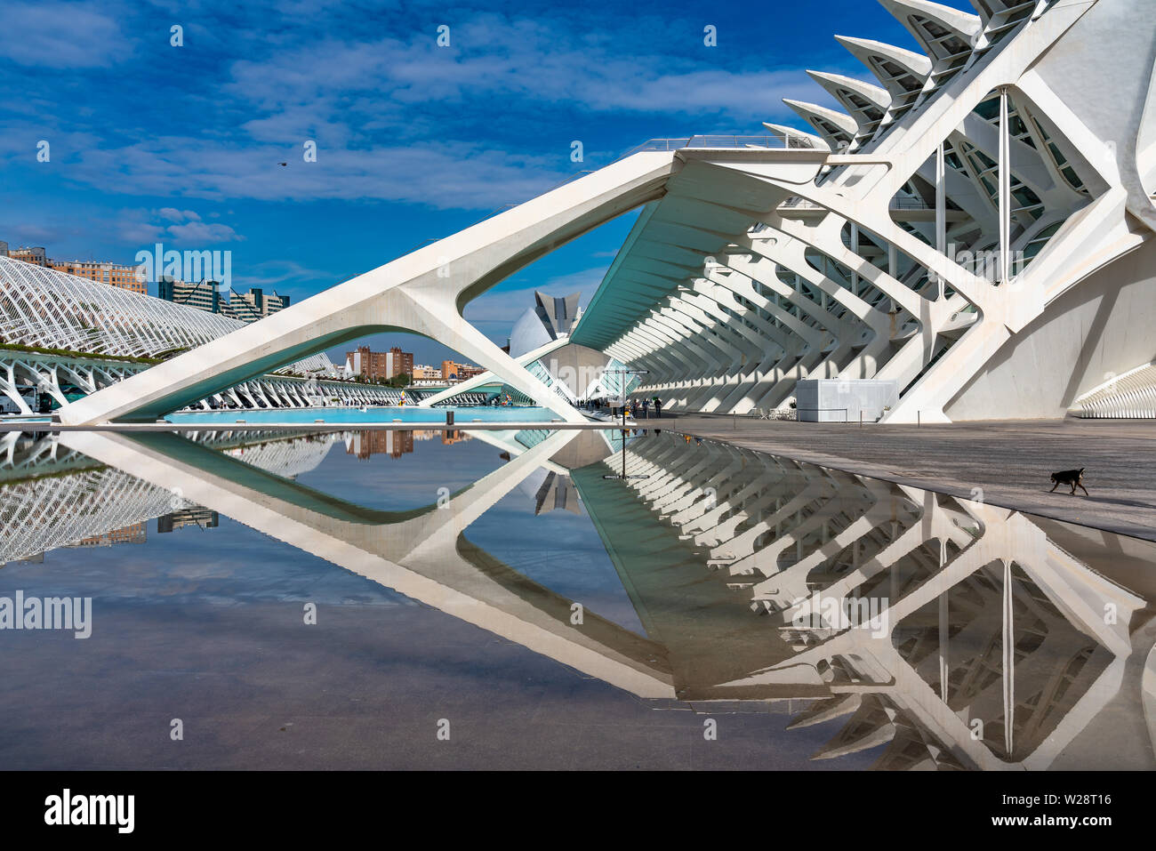 City of Arts and Sciences in Valencia, Spain Stock Photo