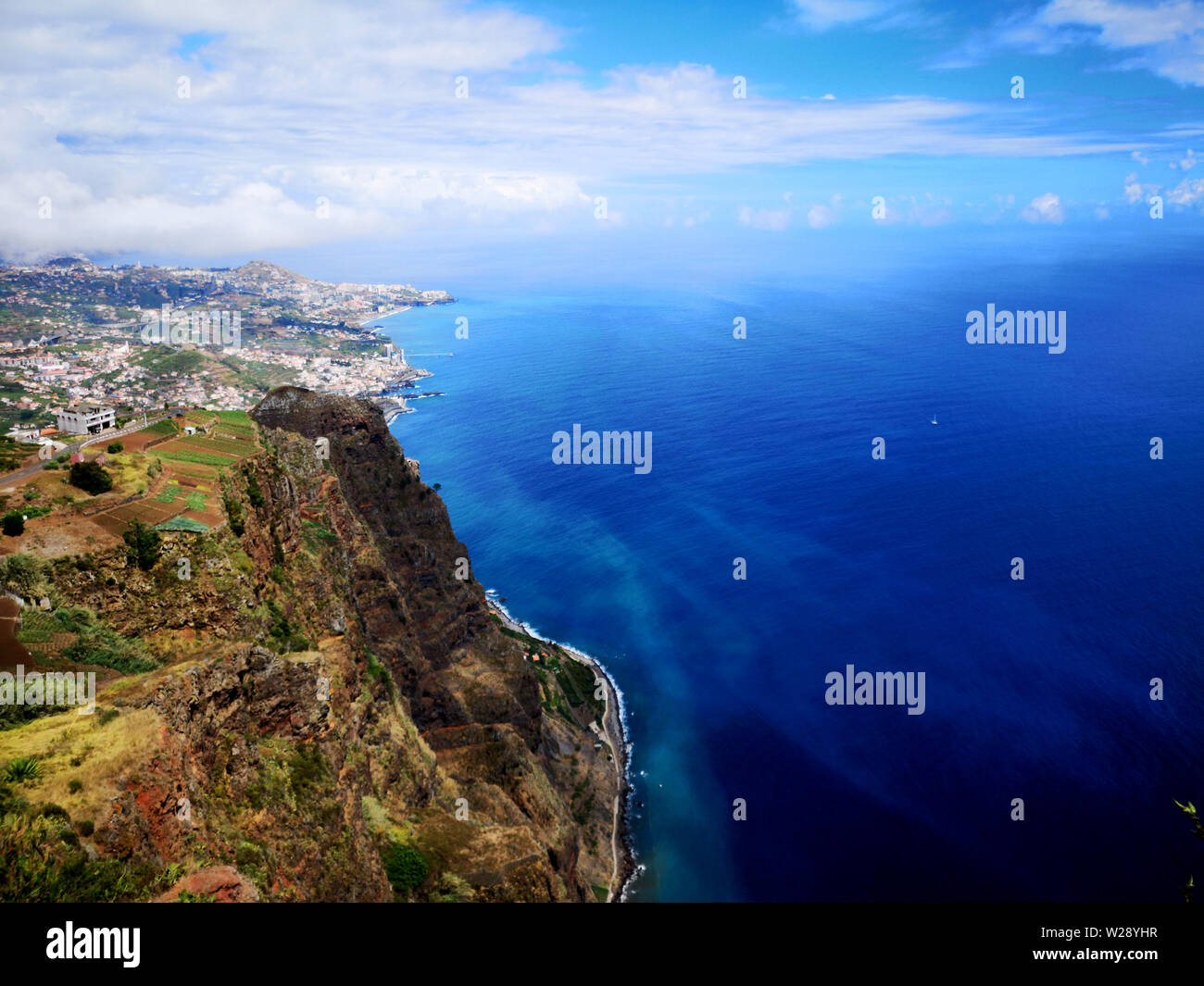 Beautiful view in Madeira - Portugal Stock Photo