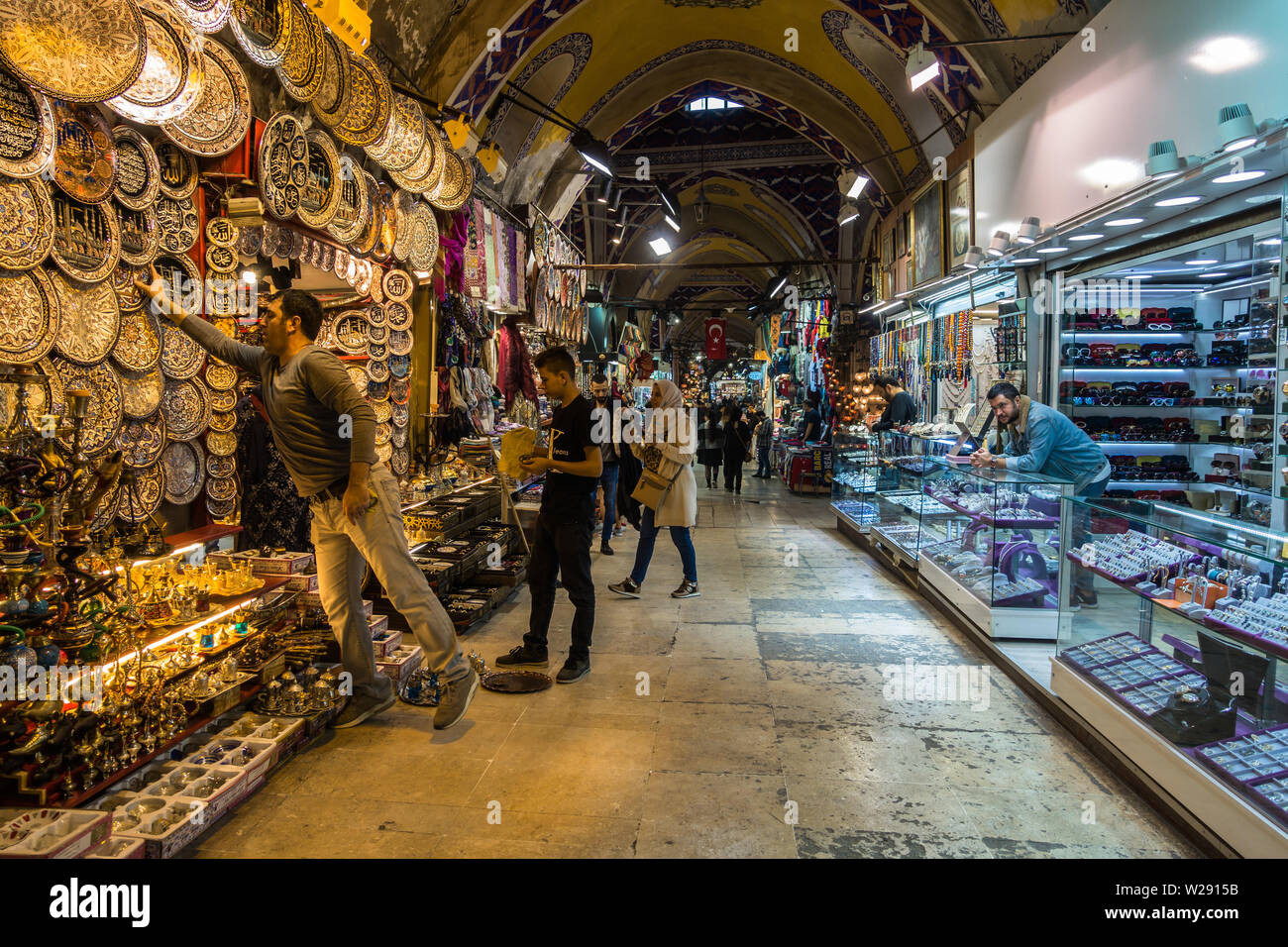 Grand Bazaar in Istanbul is one of the most visited tourist attractions in the world. Istanbul