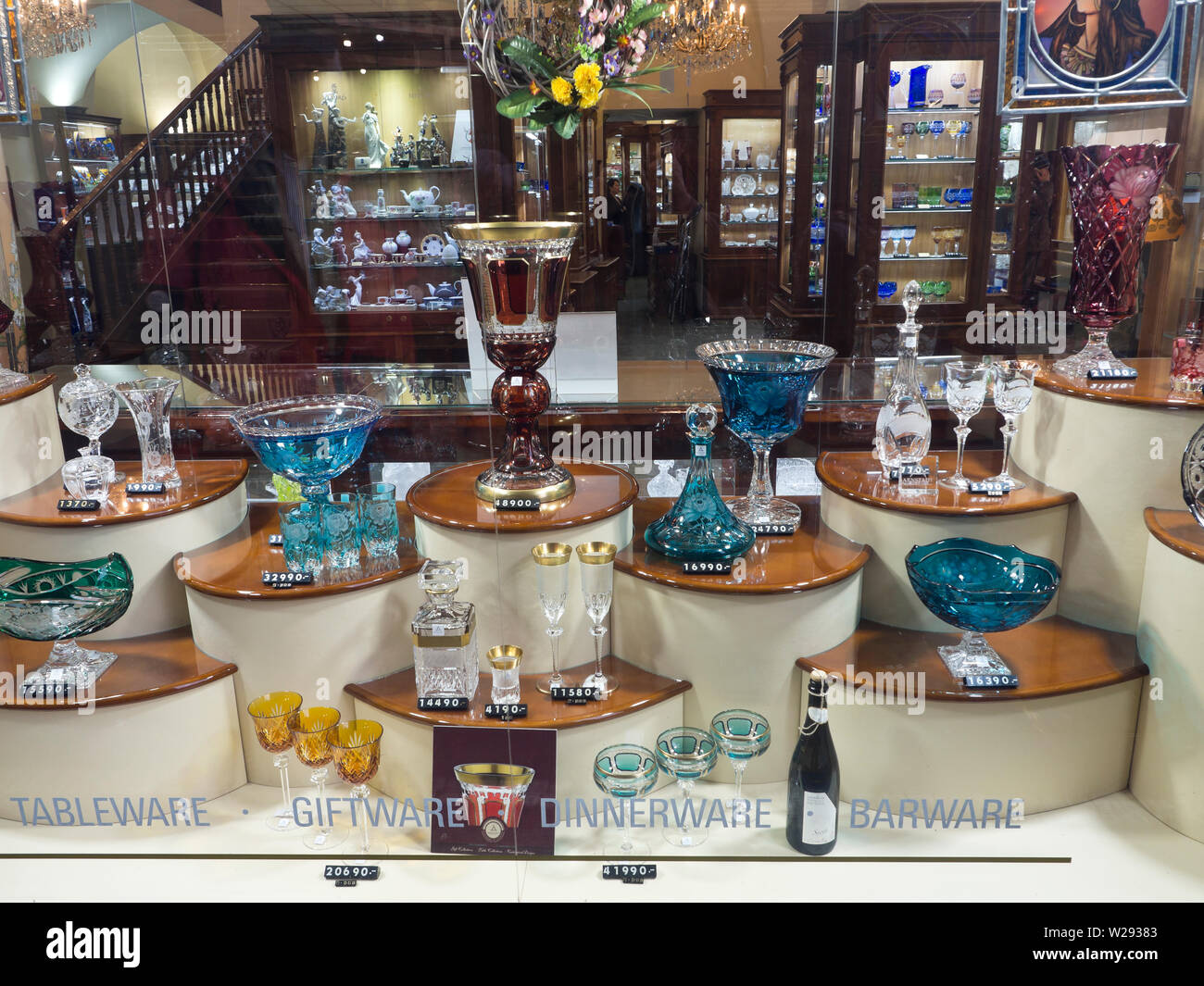 Bohemian glassware hires stock photography and images Alamy