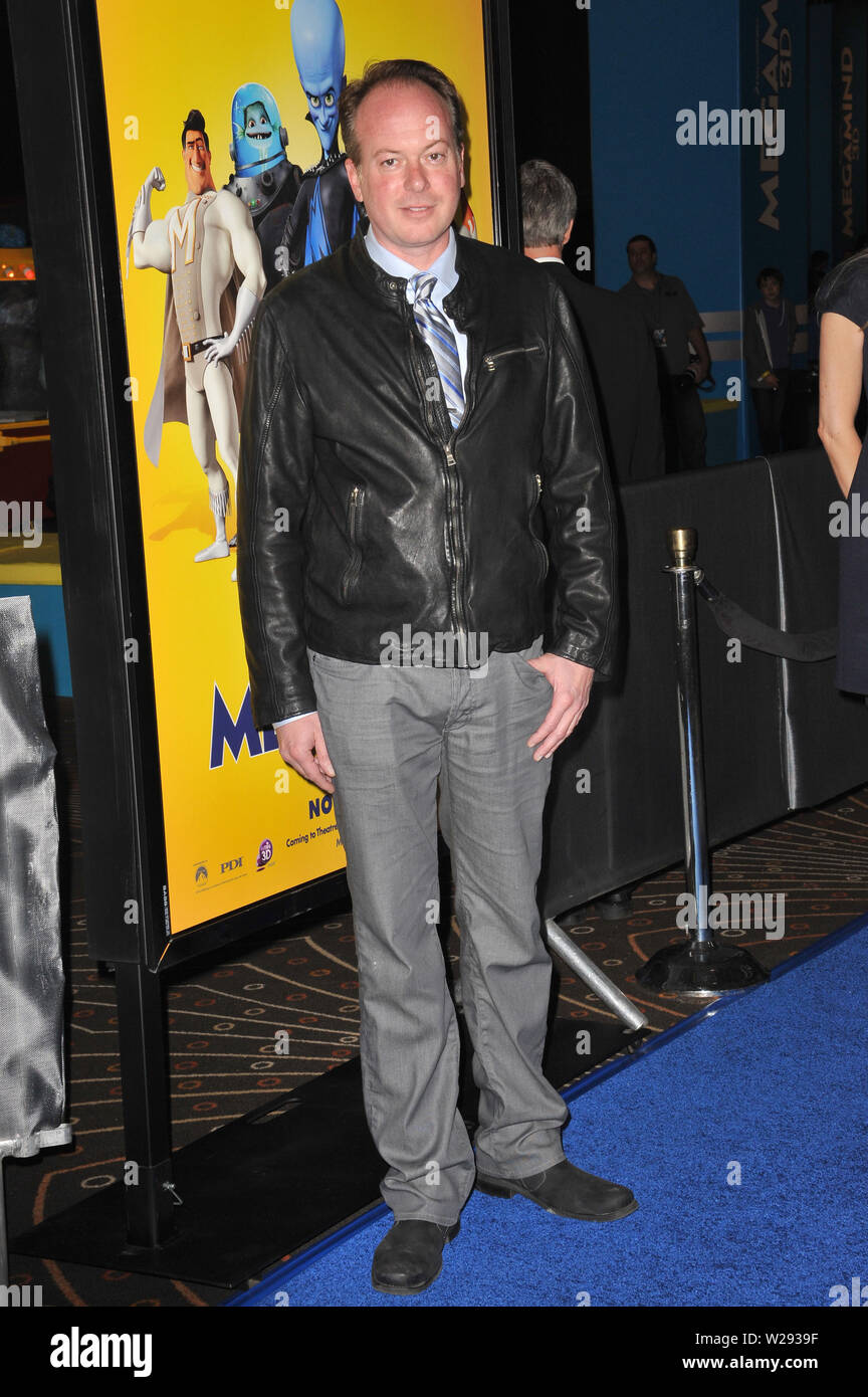 LOS ANGELES, CA. October 31, 2010: Director Tom McGrath at the Los Angeles premiere of his new movie 'MegaMind' at Mann's Chinese Theatre, Hollywood. © 2010 Paul Smith / Featureflash Stock Photo