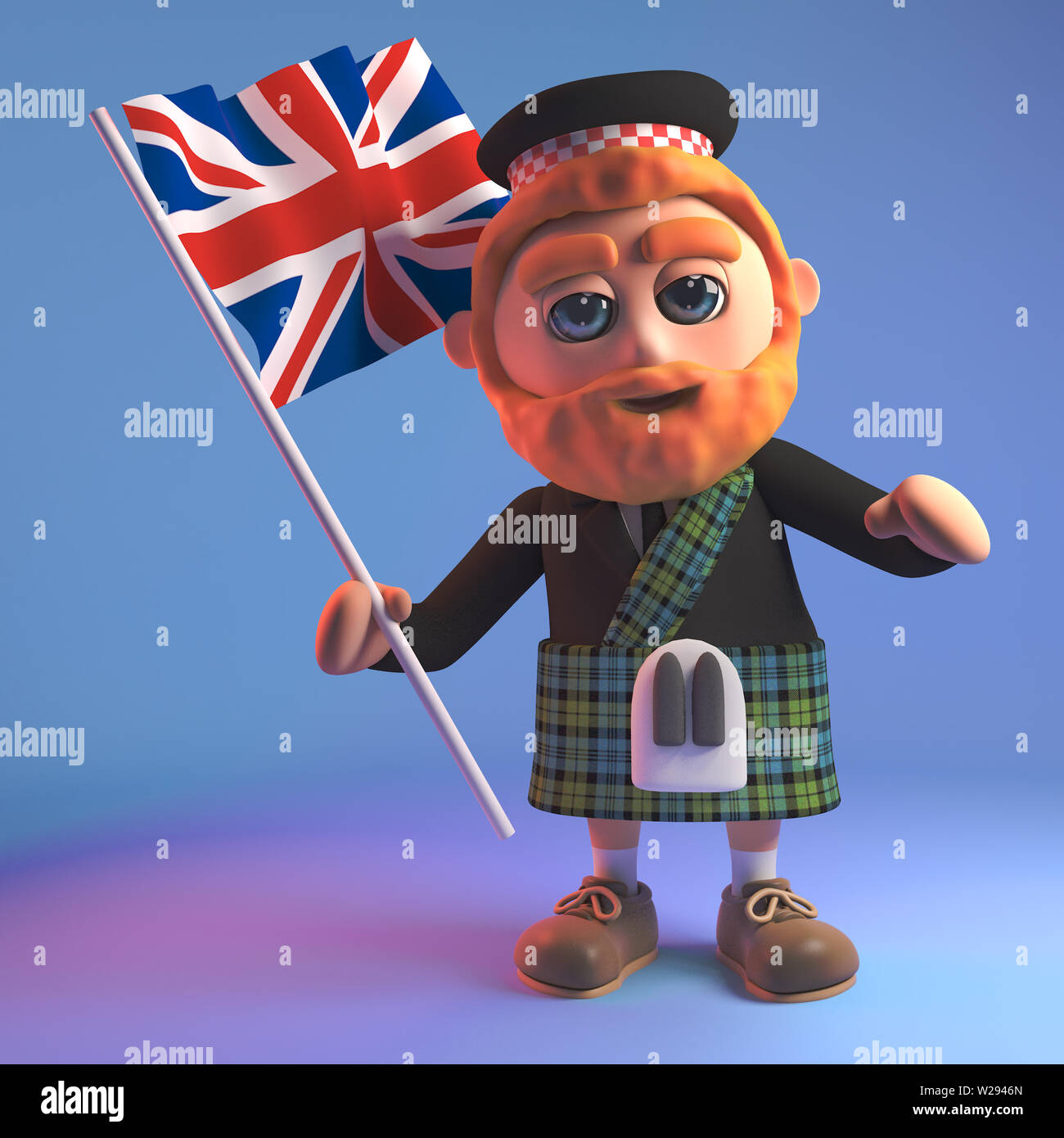 Union jack kilt hi res stock photography and images Alamy