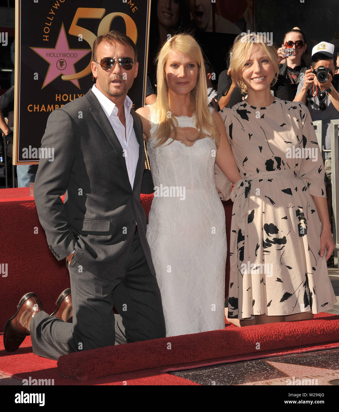 LOS ANGELES, CA. December 13, 2010: Actress Gwyneth Paltrow With Tim ...