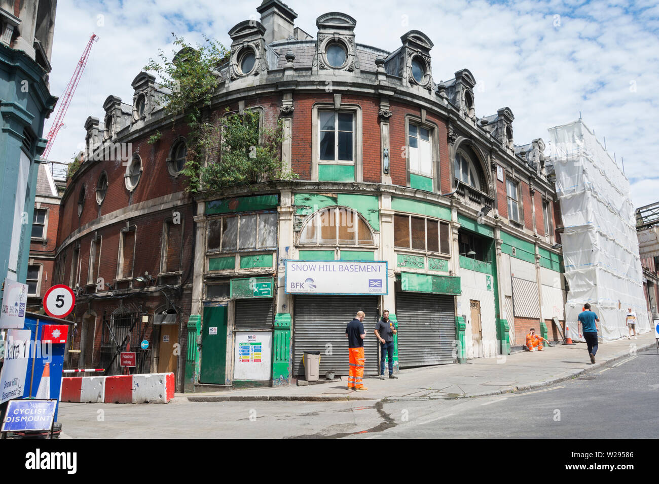 Snow Hill Basement part of Smithfield General Market Building at the