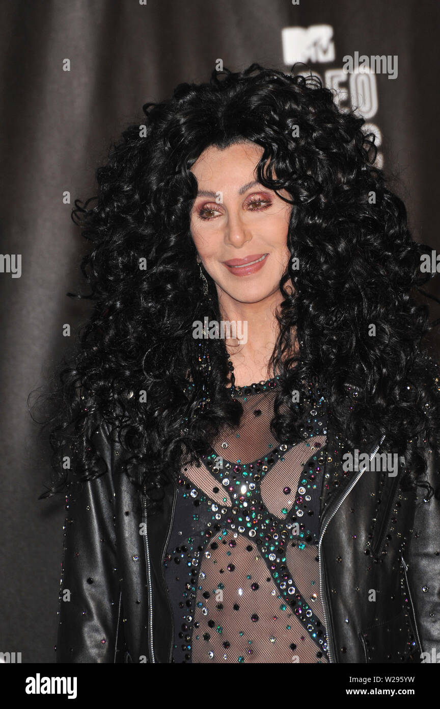 LOS ANGELES, CA. September 12, 2010: Cher at the 2010 MTV Video Music Awards at the Nokia Theatre L.A. Live in downtown Los Angeles. © 2010 Paul Smith / Featureflash Stock Photo