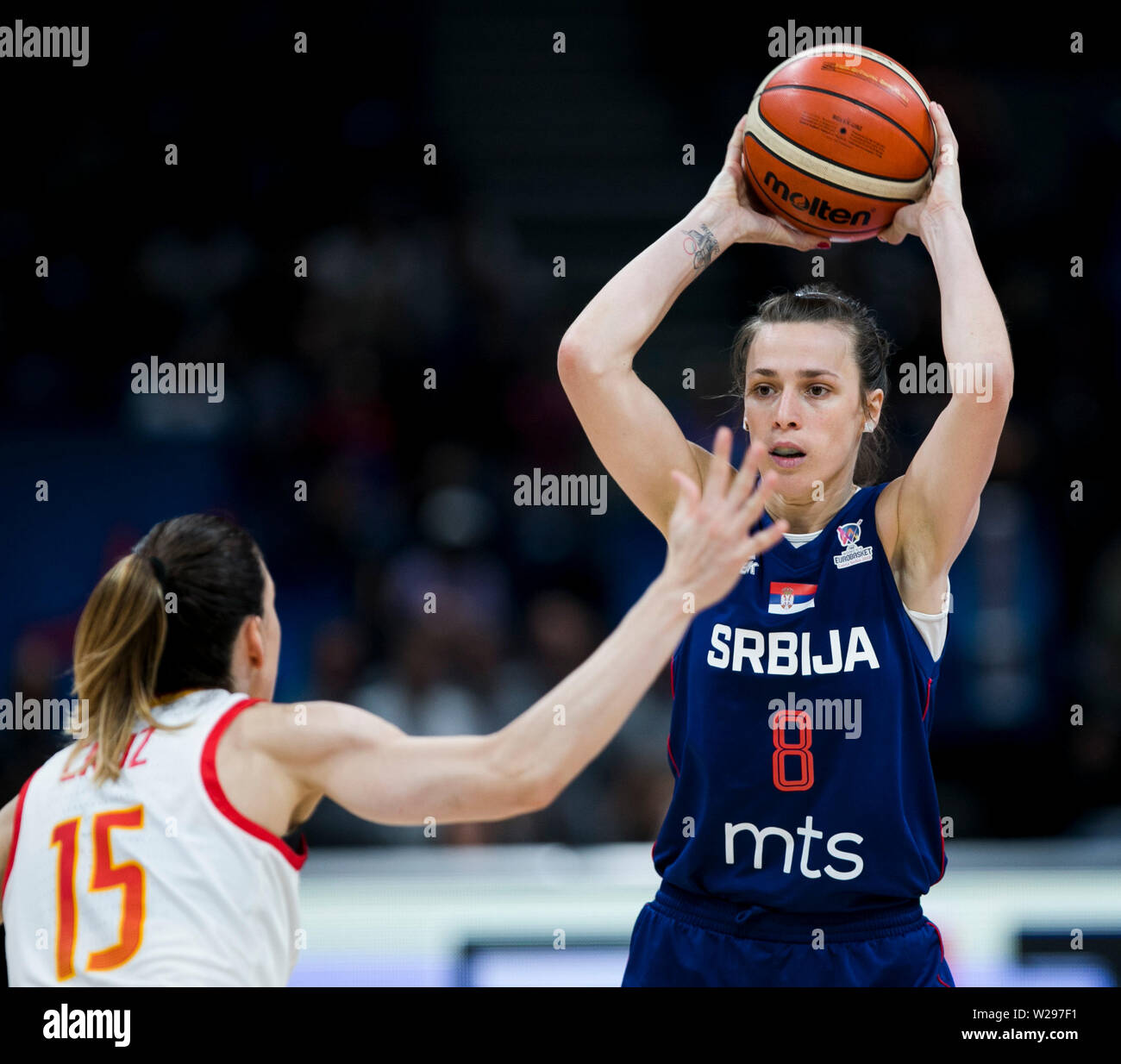 Nevena Jovanovic of SRB in action Stock Photo - Alamy