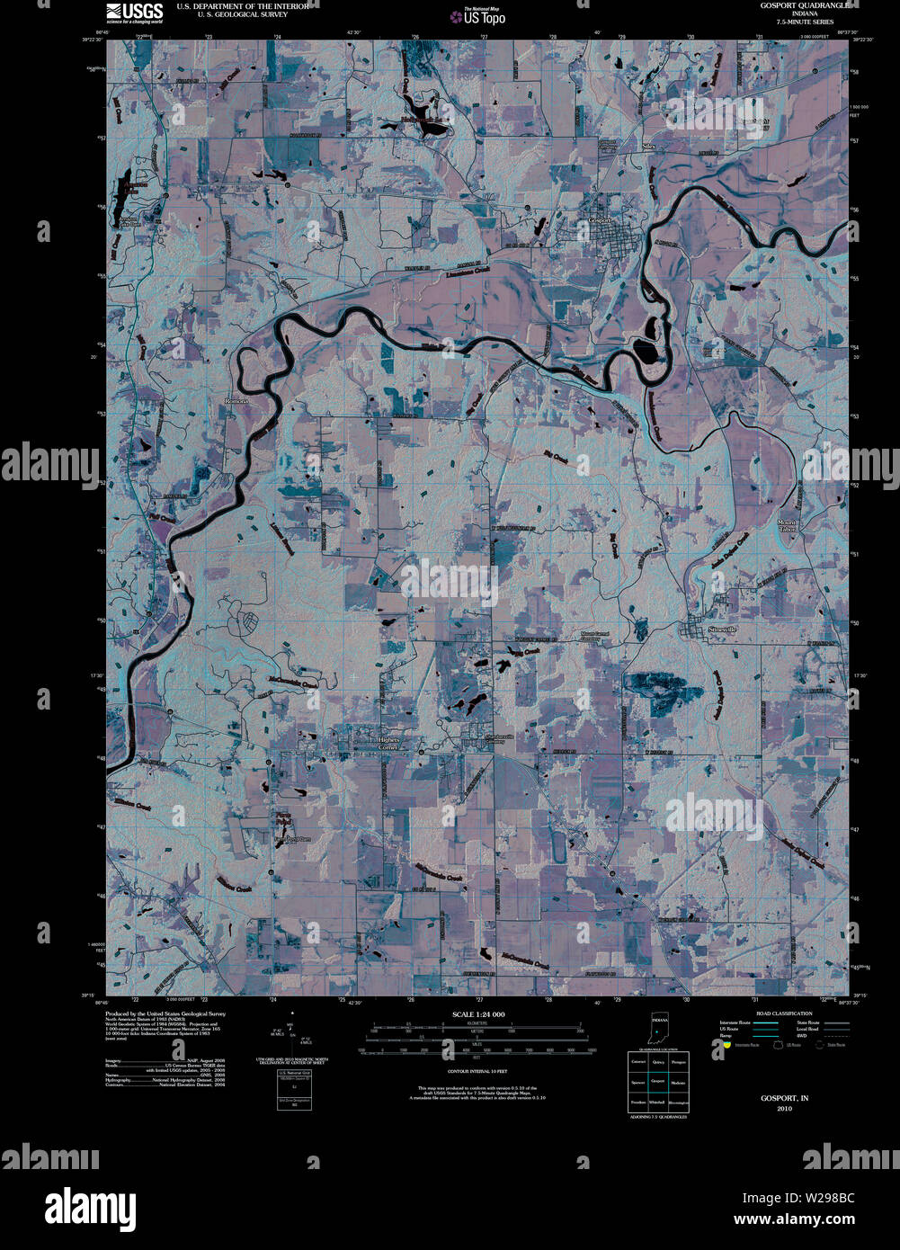 Gosport map hires stock photography and images Alamy