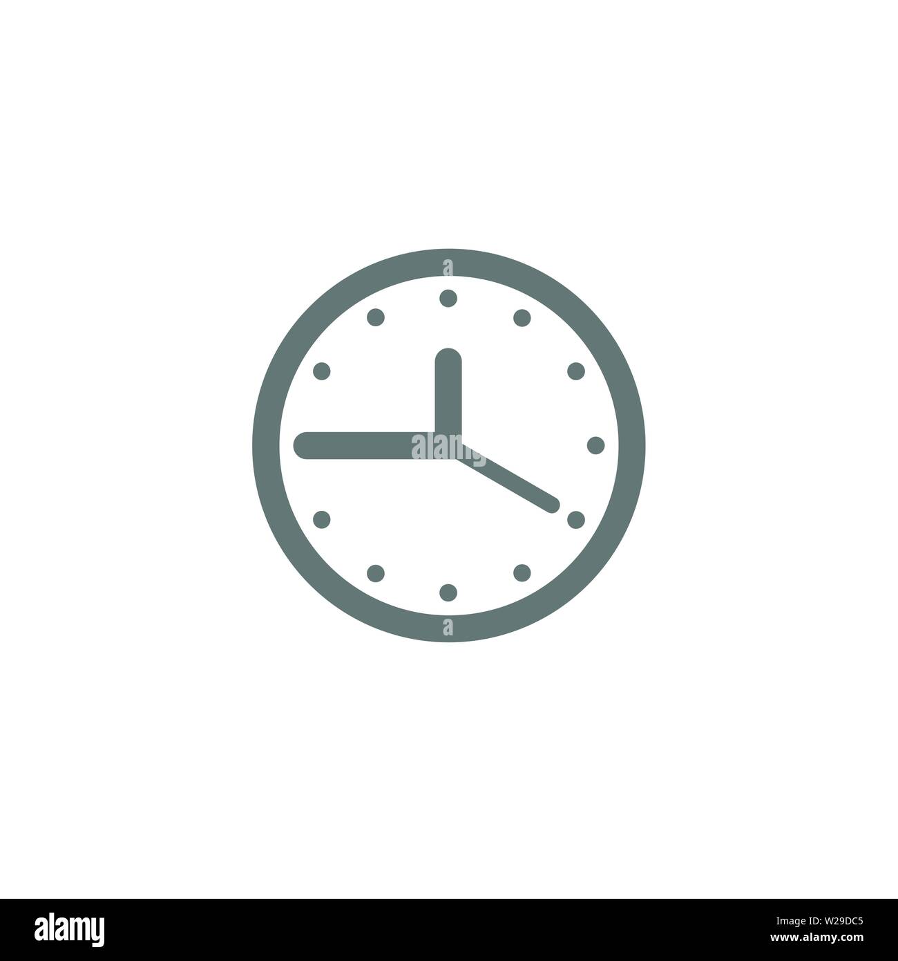 Wristwatch icon vector, flat design best vector icon Stock Vector