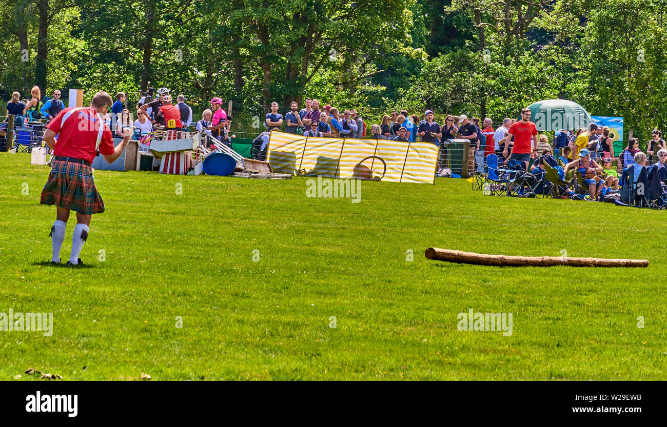 Luss Highland Games (LHG Stock Photo Alamy