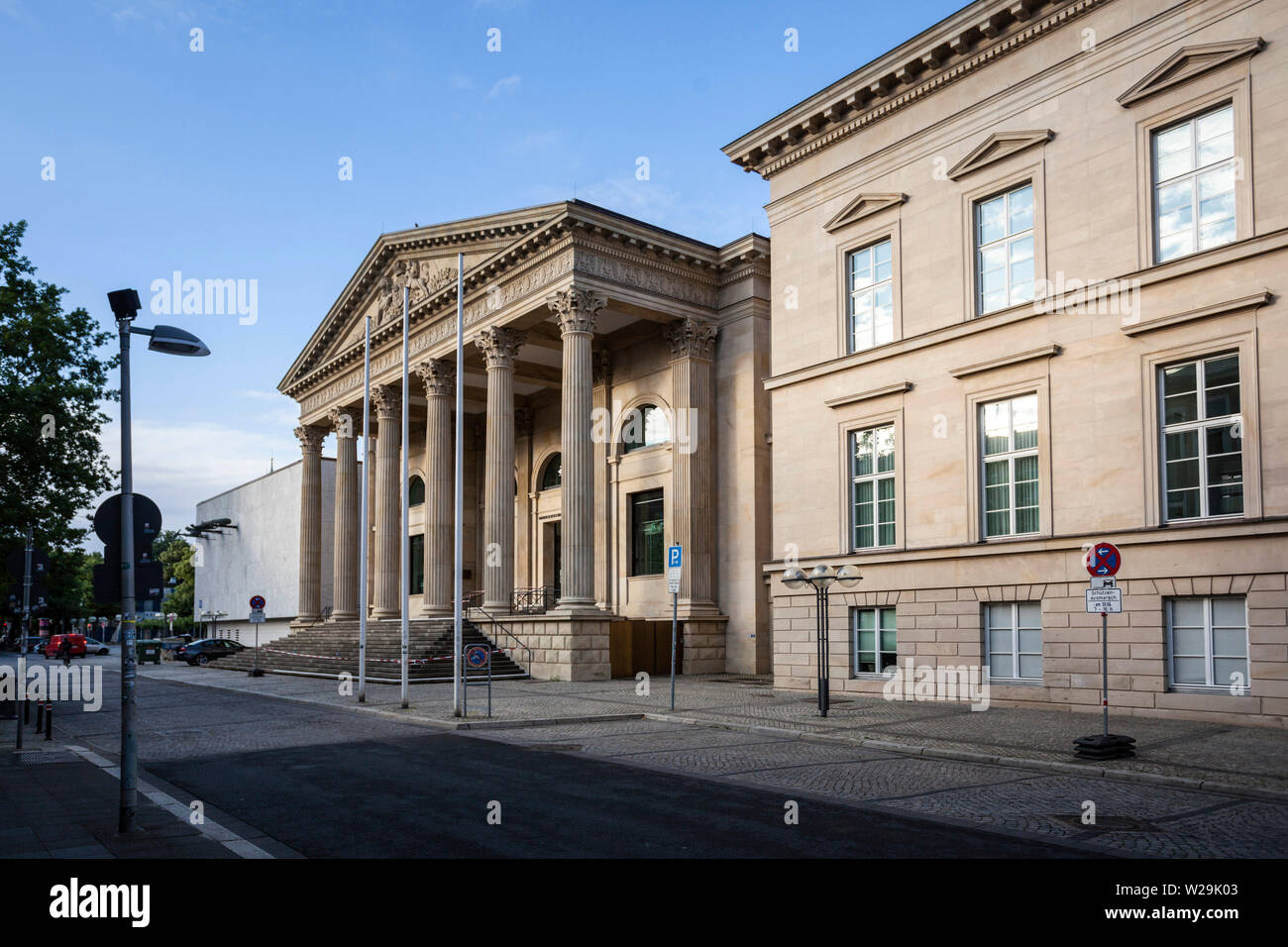 Lower Saxon Landtag in Hanover in the old town Stock Photo