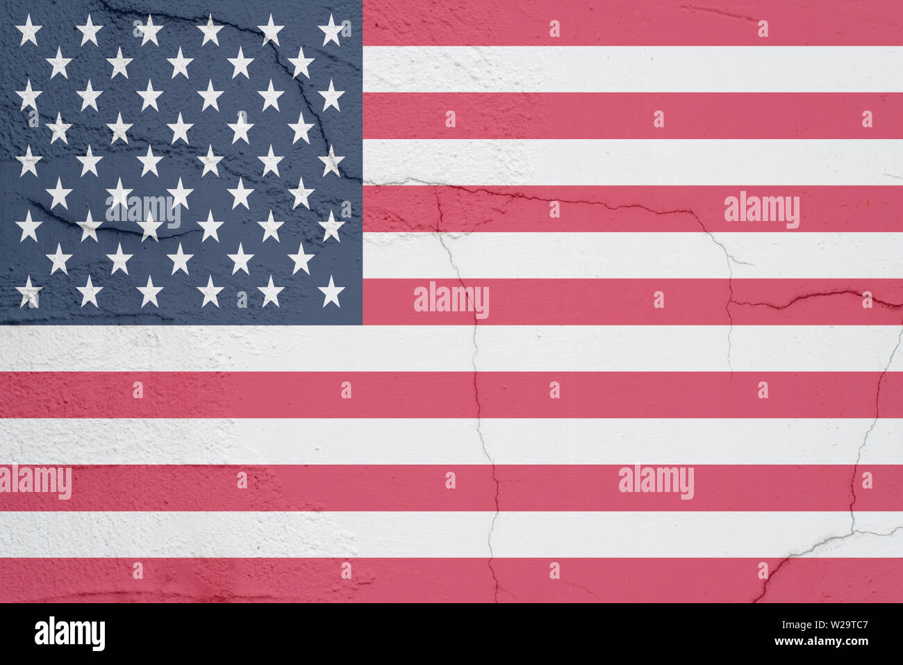 cracked and peeling paint on white wall. stone texture. dangerous