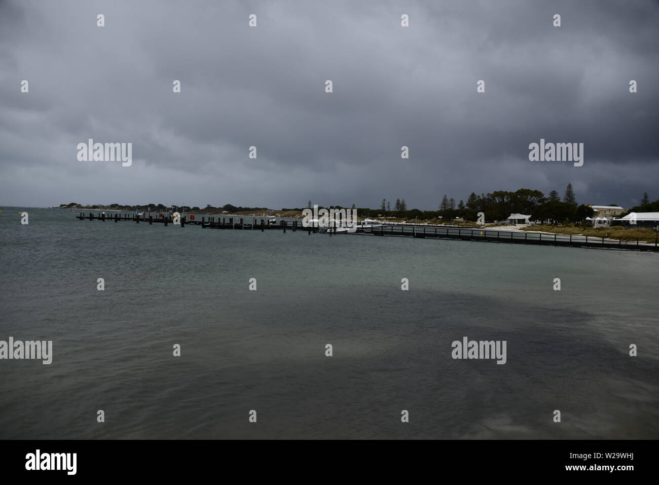 Rottnest Island Marina, Perth Western Australia Stock Photo