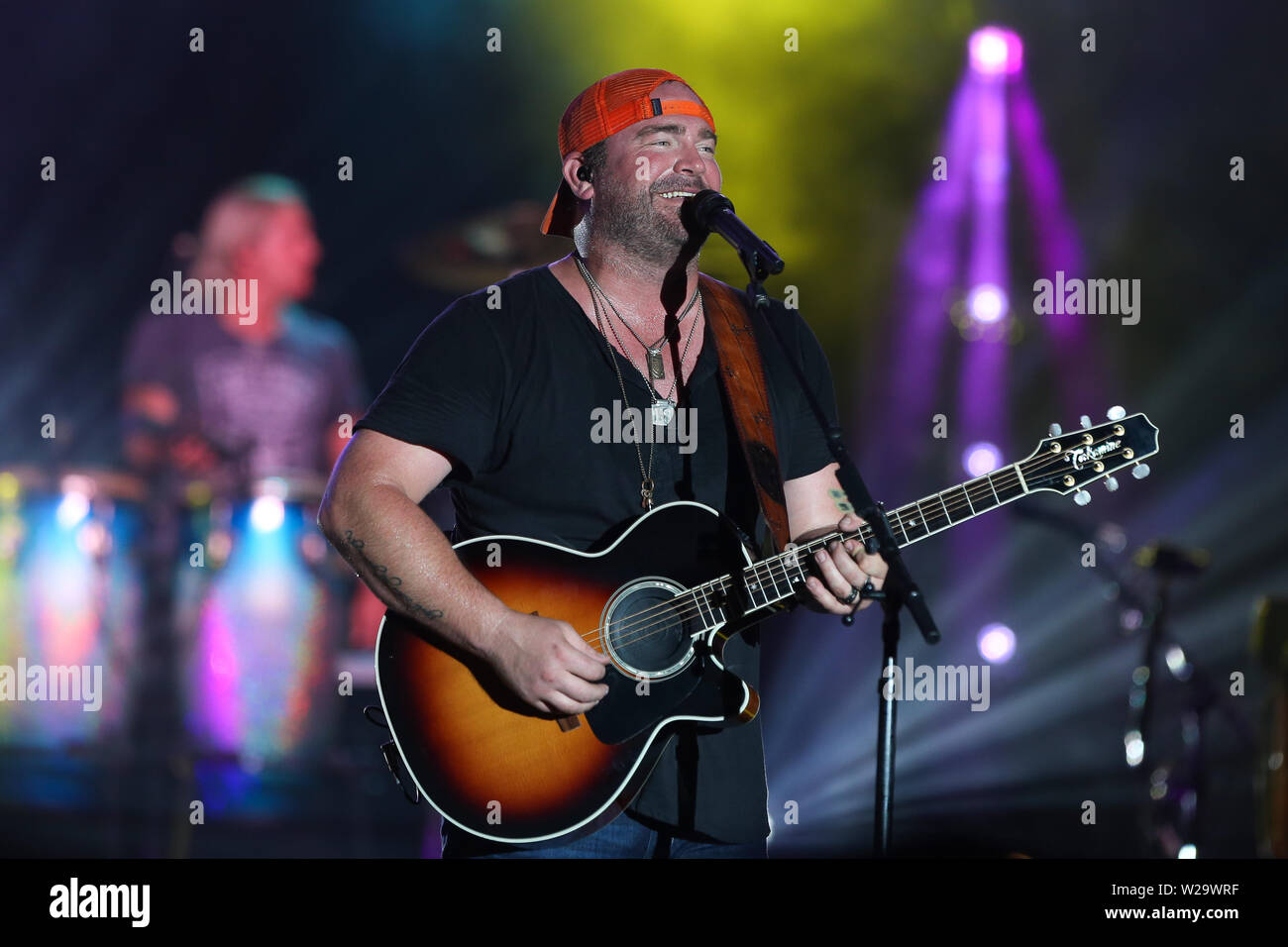 Farmingville, Ny. 3rd July, 2019. Lee Brice performs in concert at The Fest  at Long Island Community Hospital at Bald Hill on July 3, 2019 in  Farmingville, New York. Credit: Debby Wong/Pacific