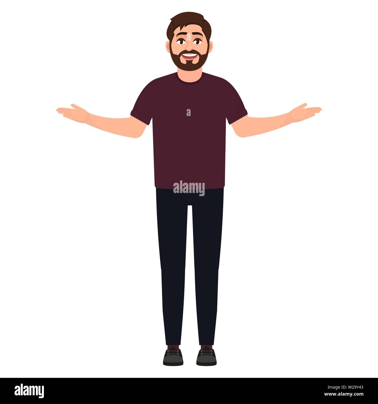 Shrugged his shoulders