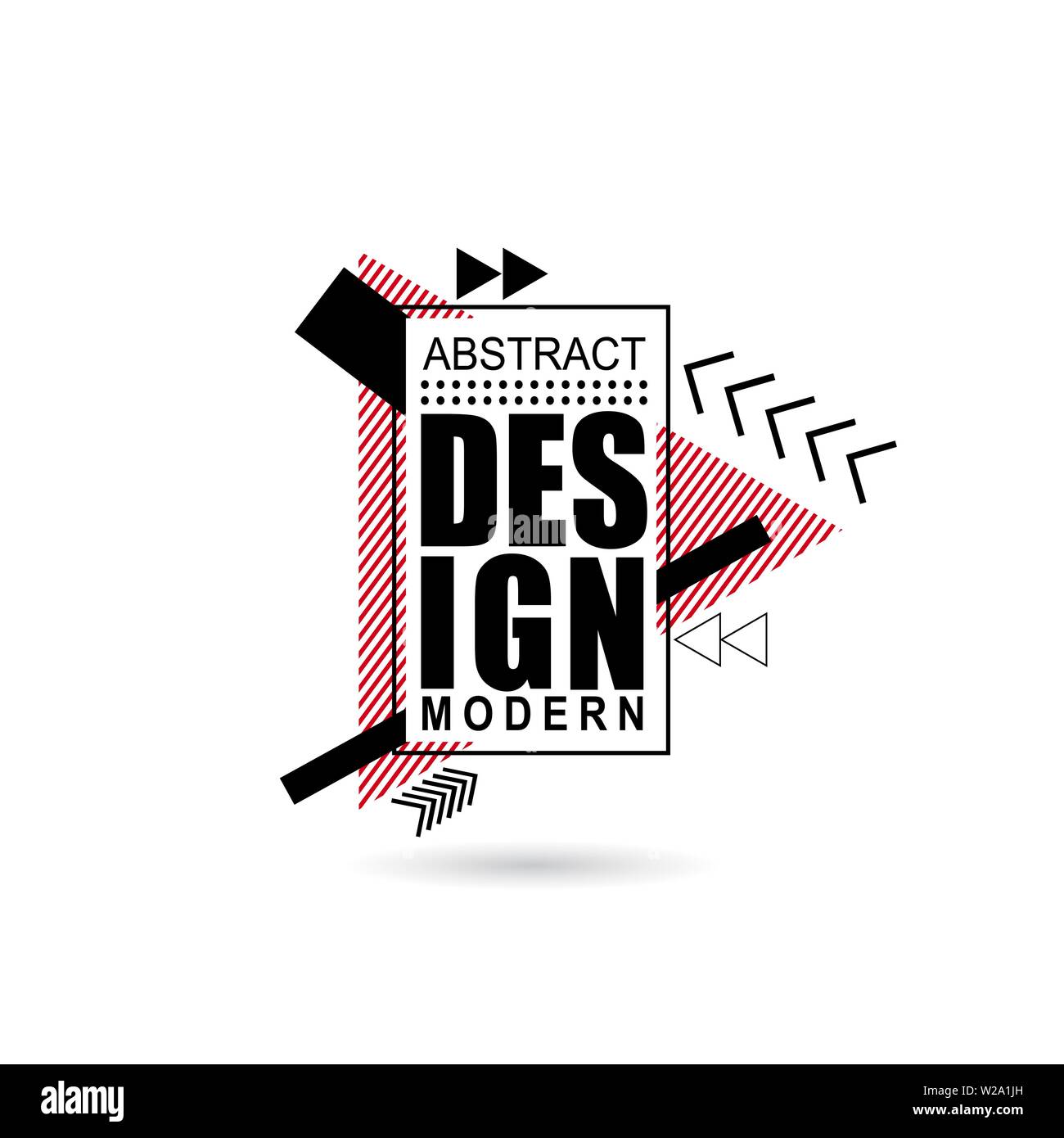 vector illustration creative modern frames. stylish graphics with