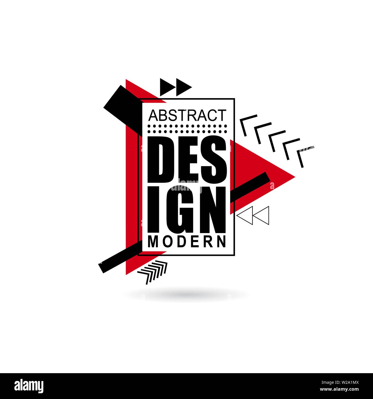 vector illustration creative modern frames. stylish graphics with