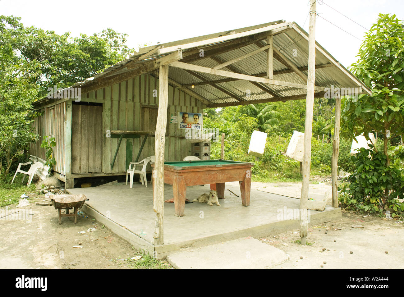 Trade, Bar, São Sebastião do Cuieiras Community, Amazônia, Manaus, Amazonas, Brazil Stock Photo