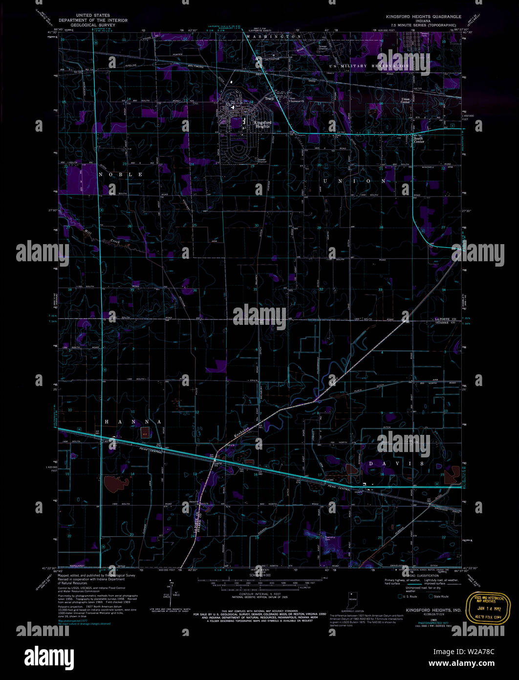 Kingsford heights hires stock photography and images Alamy