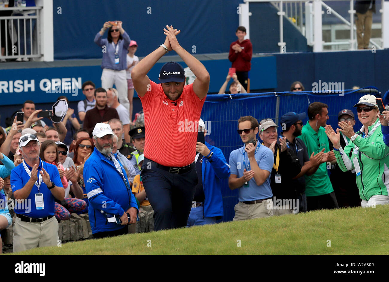 Spain's Jon Rahm during day four of the 2019 Dubai Duty Free Irish Open