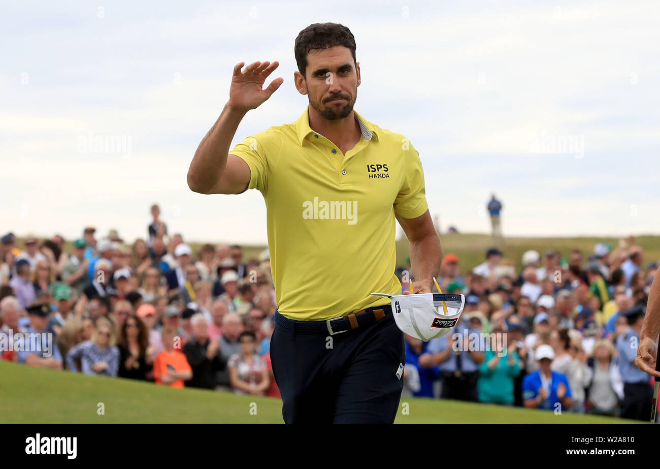 Spain's Rafa Cabrera Bello during day four of the 2019 Dubai Duty Free