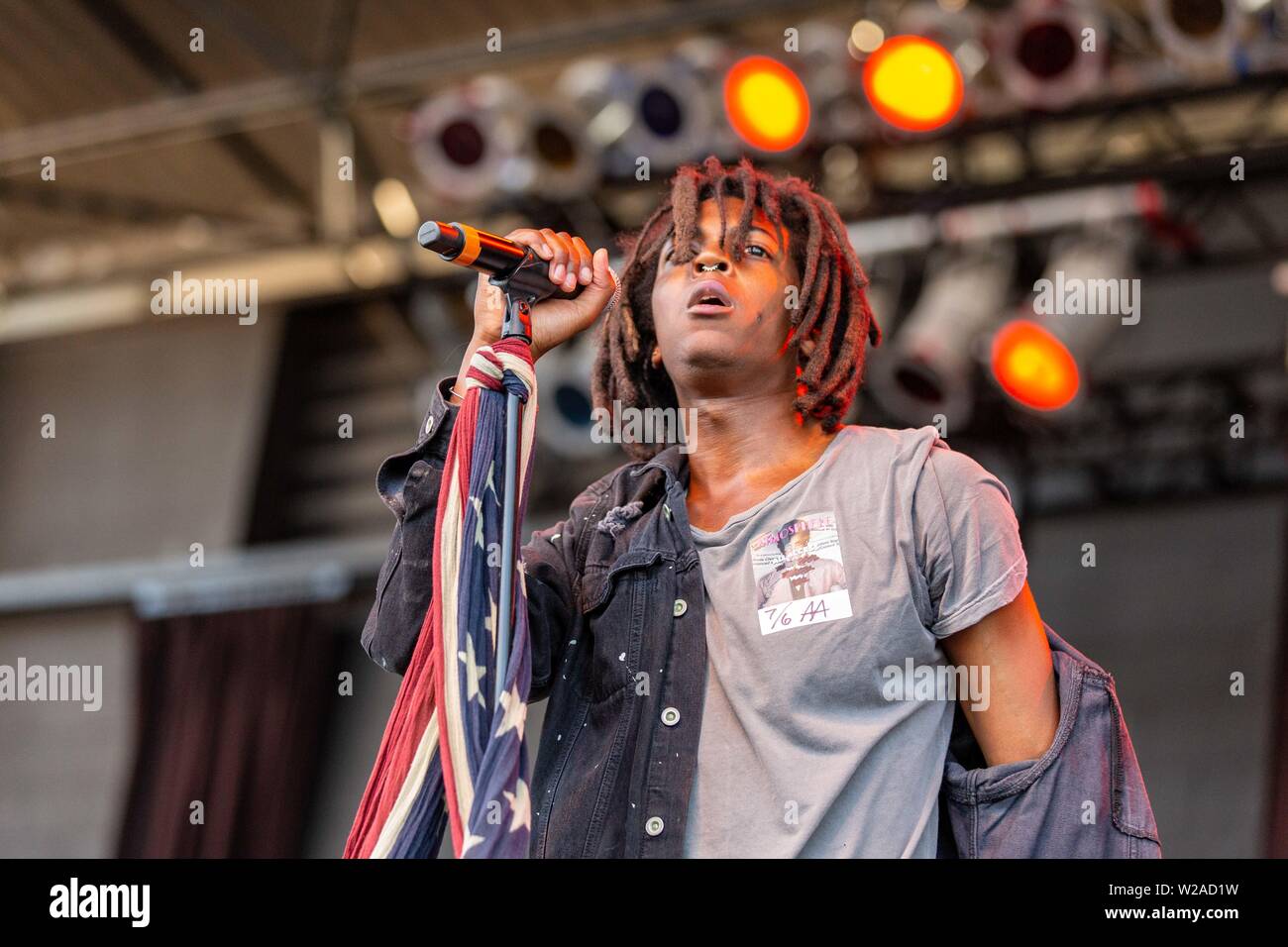 July 6, 2019 - Milwaukee, Wisconsin, U.S - Rapper DEM ATLAS (JOSHUA ...
