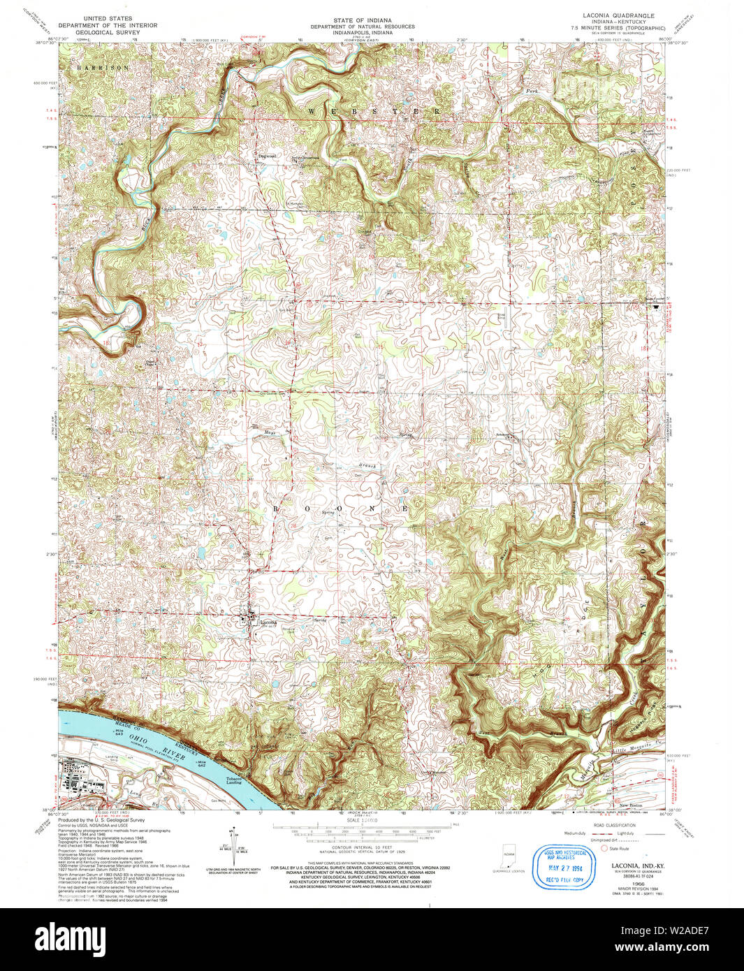 Laconia map Cut Out Stock Images & Pictures Alamy