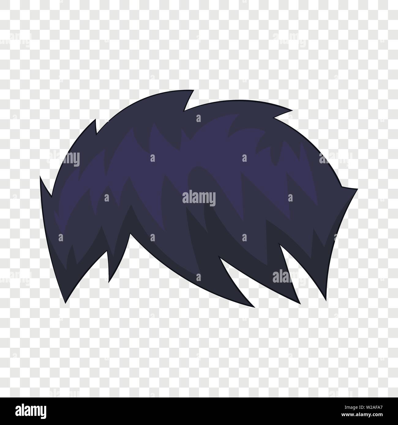 Zombie Hairstyle Icon Cartoon Style Stock Vector Image Art Alamy