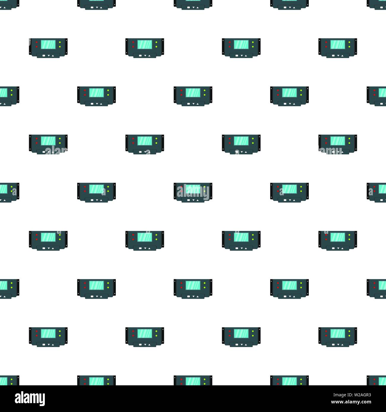 Battery equipment pattern seamless vector repeat for any web design Stock Vector